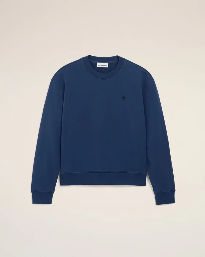 Sudadera Ami de Coeur de algodón azul Sudadera Ami de Coeur de algodón azul