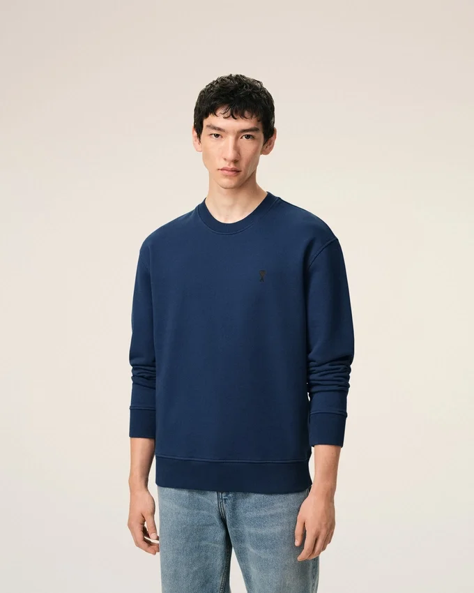Sudadera Ami de Coeur de algodón azul Sudadera Ami de Coeur de algodón azul