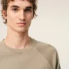 Sudadera «Ami de Coeur» de algodón beige con relieve Sudadera «Ami de Coeur» de algodón beige con relieve
