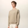 Sudadera «Ami de Coeur» de algodón beige con relieve Sudadera «Ami de Coeur» de algodón beige con relieve