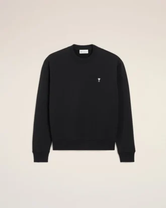 Sudadera Ami de Coeur de algodón negro