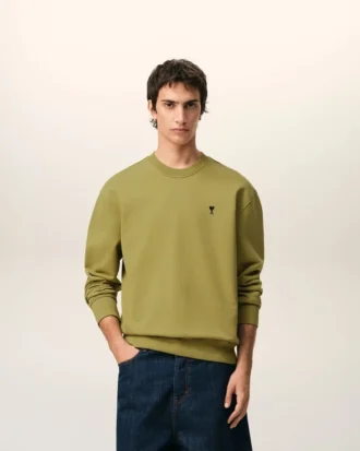Sudadera Ami de Coeur de algodón verde