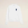 Sudadera Ami de Coeur de punto de algodón blanco Sudadera Ami de Coeur de punto de algodón blanco