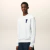 Sudadera Ami de Coeur de punto de algodón blanco Sudadera Ami de Coeur de punto de algodón blanco