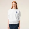 Sudadera Ami de Coeur de punto de algodón blanco Sudadera Ami de Coeur de punto de algodón blanco