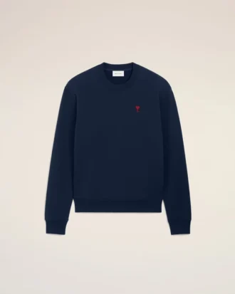 Sudadera azul de algodón con Red Ami de Coeur