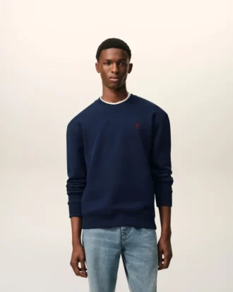 Sudadera azul de algodón con Red Ami de Coeur