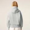 Sudadera con capucha Ami de Coeur de algodón gris con relieve Sudadera con capucha Ami de Coeur de algodón gris con relieve