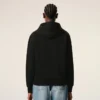 Sudadera con capucha Ami de Coeur Hoodie de algodón negro y rojo Sudadera con capucha Ami de Coeur Hoodie de algodón negro y rojo