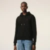 Sudadera con capucha Ami de Coeur Hoodie de algodón negro y rojo Sudadera con capucha Ami de Coeur Hoodie de algodón negro y rojo
