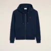 Sudadera con capucha y cremallera Red Ami de Coeur de algodón azul y rojo Sudadera con capucha y cremallera Red Ami de Coeur de algodón azul y rojo