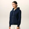 Sudadera con capucha y cremallera Red Ami de Coeur de algodón azul y rojo Sudadera con capucha y cremallera Red Ami de Coeur de algodón azul y rojo