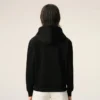 Sudadera con capucha y cremallera Red Ami de Coeur de algodón negro Sudadera con capucha y cremallera Red Ami de Coeur de algodón negro