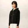Sudadera con capucha y cremallera Red Ami de Coeur de algodón negro Sudadera con capucha y cremallera Red Ami de Coeur de algodón negro