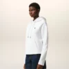 Sudadera corta con capucha Ami de Coeur de algodón blanco Sudadera corta con capucha Ami de Coeur de algodón blanco