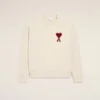 Sudadera de algodón blanco Ami de Coeur Sudadera de algodón blanco Ami de Coeur