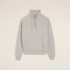 Sudadera de algodón gris Ami de Coeur