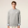 Sudadera de algodón gris con Ami de Coeur Sudadera de algodón gris con Ami de Coeur
