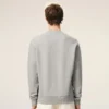 Sudadera de algodón gris con Ami de Coeur Sudadera de algodón gris con Ami de Coeur