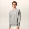 Sudadera de algodón gris con Ami de Coeur Sudadera de algodón gris con Ami de Coeur