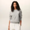 Sudadera de algodón gris con Ami de Coeur Sudadera de algodón gris con Ami de Coeur