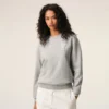Sudadera de algodón gris con Ami de Coeur Sudadera de algodón gris con Ami de Coeur