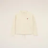 Sudadera de cuello redondo Ami de Coeur de algodón blanco Sudadera de cuello redondo Ami de Coeur de algodón blanco
