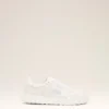 Zapatillas A Walk de piel de vacuno blanca Zapatillas A Walk de piel de vacuno blanca