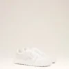Zapatillas A Walk de piel de vacuno blanca Zapatillas A Walk de piel de vacuno blanca