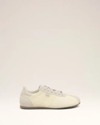 Zapatillas blandas de nailon blanco