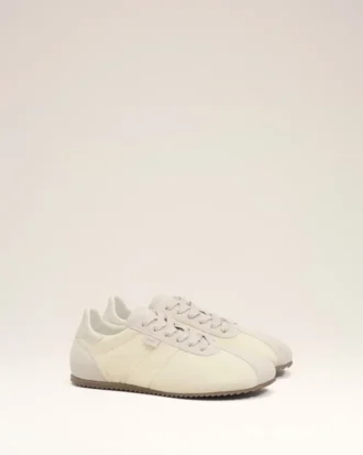 Zapatillas blandas de nailon blanco