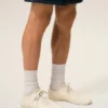 Zapatillas blandas de piel de vaca blanca Zapatillas blandas de piel de vaca blanca