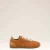Zapatillas deportivas de nailon marrón Zapatillas deportivas de nailon marrón