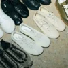 Zapatillas blandas de nailon blanco Zapatillas blandas de nailon blanco
