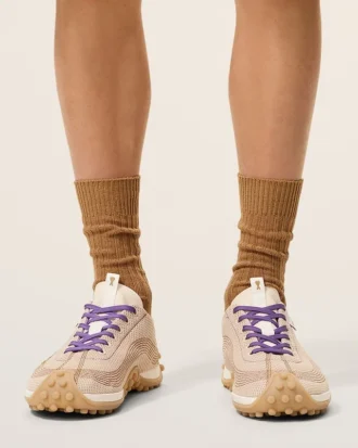 Zapatillas Mirage de malla blanca