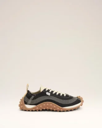 Zapatillas Mirage de malla negra