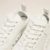 Zapatillas Mirage de piel de vaca blanca Zapatillas Mirage de piel de vaca blanca
