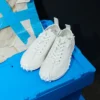 Zapatillas Mirage de piel de vaca blanca Zapatillas Mirage de piel de vaca blanca