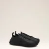 Zapatillas Mirage de piel de vaca negra Zapatillas Mirage de piel de vaca negra