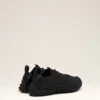 Zapatillas Mirage de piel de vaca negra Zapatillas Mirage de piel de vaca negra