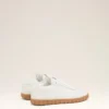 Zapatillas Step de piel de vacuno blanca Zapatillas Step de piel de vacuno blanca