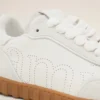 Zapatillas Step de piel de vacuno blanca Zapatillas Step de piel de vacuno blanca