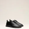 Zapatos derby midi de piel de vaca negra Zapatos derby midi de piel de vaca negra