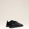 Zapatos derby midi de piel de vaca negra Zapatos derby midi de piel de vaca negra